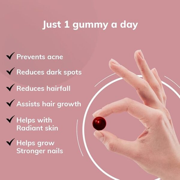 Sova Probiotic Plant Based Biotin Gummies - Image 3