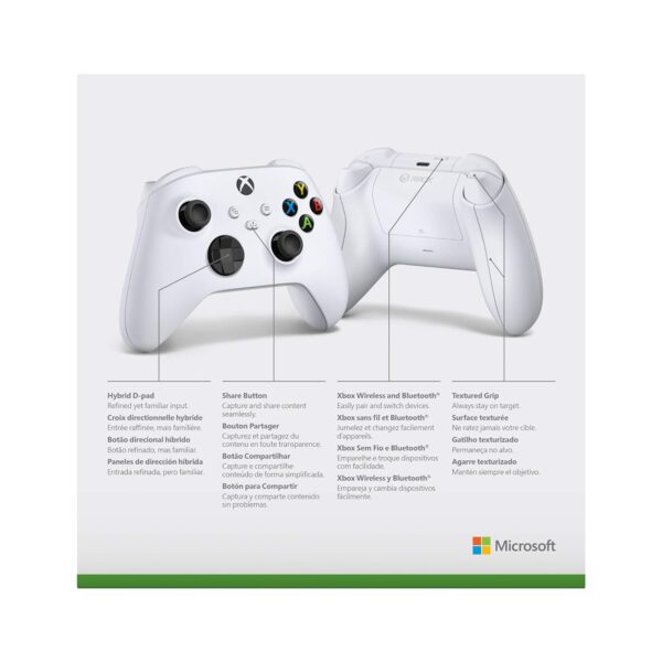 Microsoft Xbox X/S Wireless Controller Robot White - Image 5