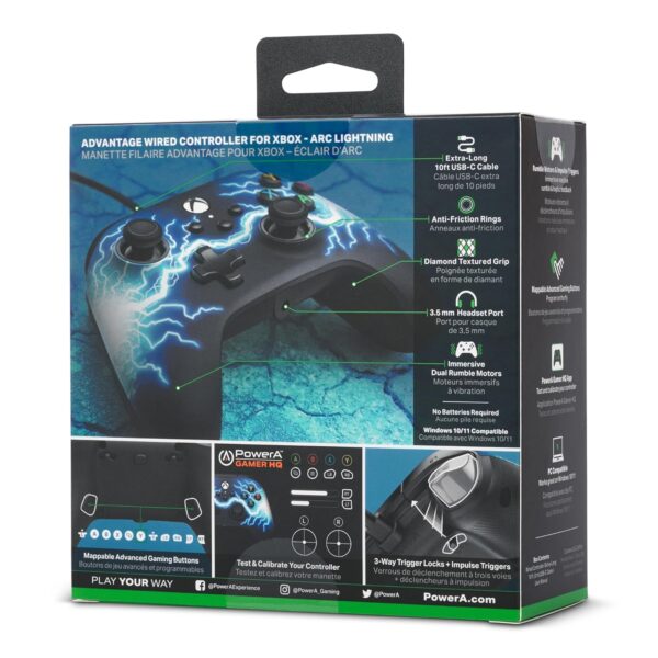 PowerA Advantage Wired Gaming Controller for Xbox Series X/S - Image 3