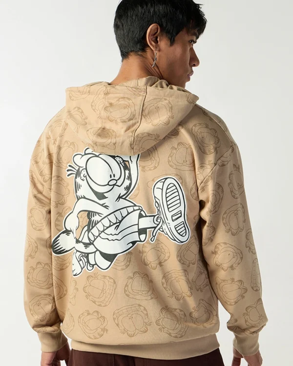 Men S Beige All Over Printed Oversized Hoodies 644646 1731057773 1