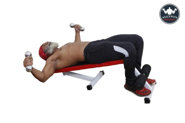 ALLYSON FITNESS Foldable Flat Bench - Image 3