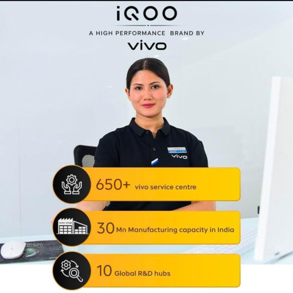 iQOO 13 5G (Nardo Grey, 12GB RAM, 256GB Storage) - Image 2