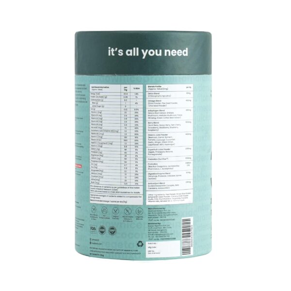 Supply6 360 Ultimate Health Powder for Women and Men | Comprehensive Daily Supplement with 63+ Vitamins, Minerals, Probiotics, and Superfoods | Supports Gut Health, Energy, Immunity- 15 Servings - Image 2